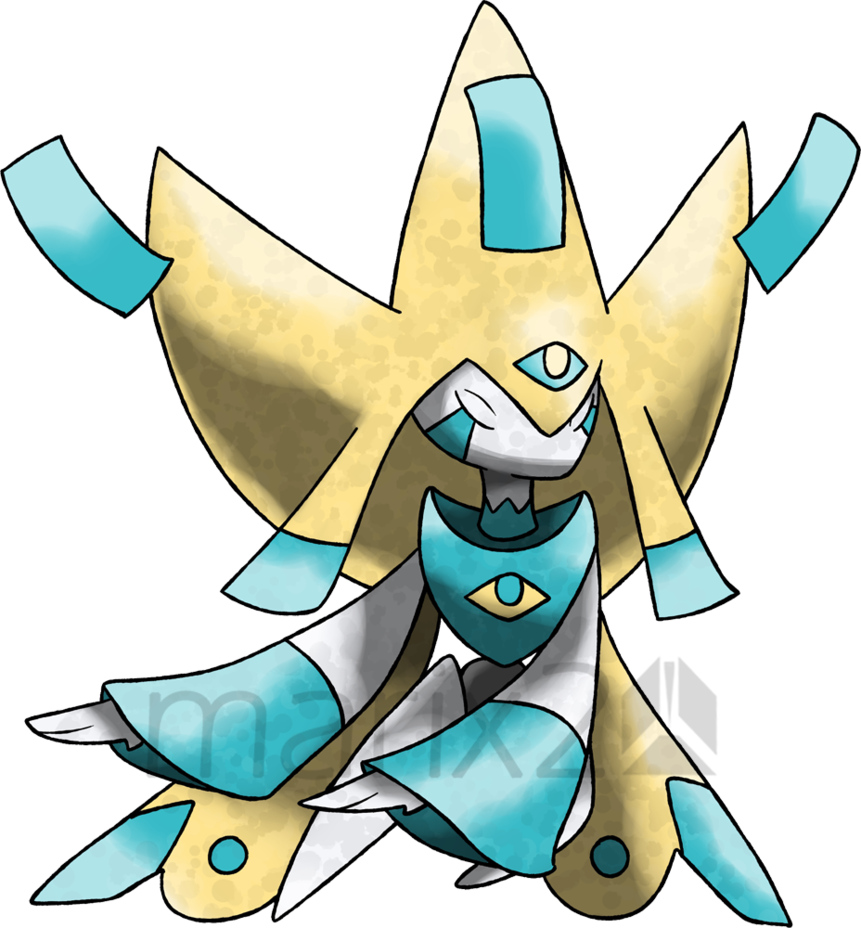 Pokémon Omega Ruby And Alpha Sapphire Pokémon Heartgold - Mega Jirachi (861x928)