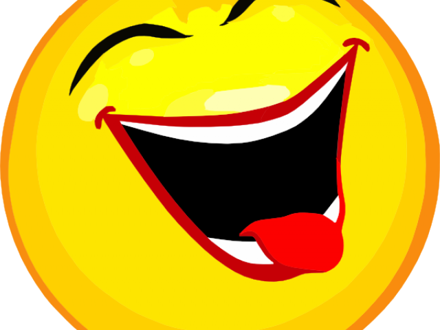 People Laughing Clipart - Smiley Face (640x480)