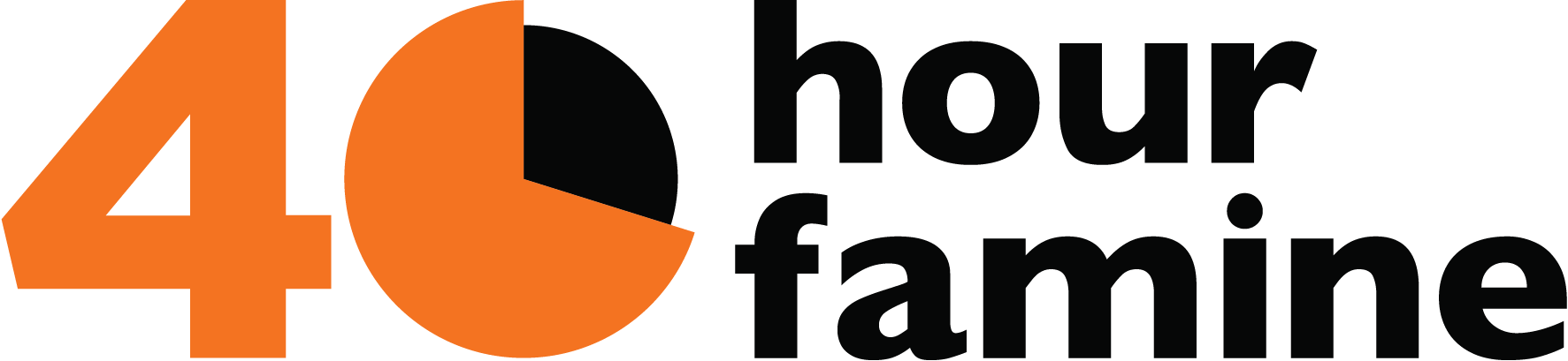 Famine Clipart Global - 40 Hour Famine Backpack Challenge (1773x409)