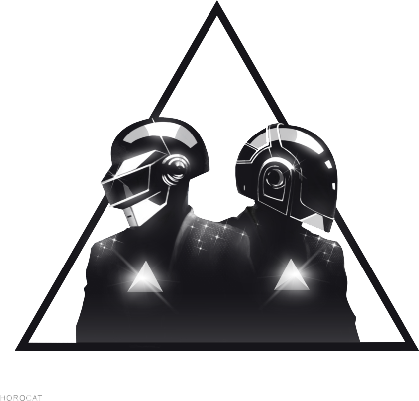 Daft Punk Png High-quality Image - Daft Punk En Png (894x894)