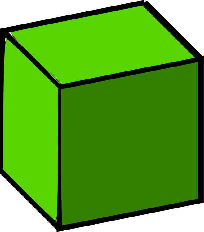 Necker Cube Geometry Three-dimensional Space Geometric - Cube Geometry (658x750)