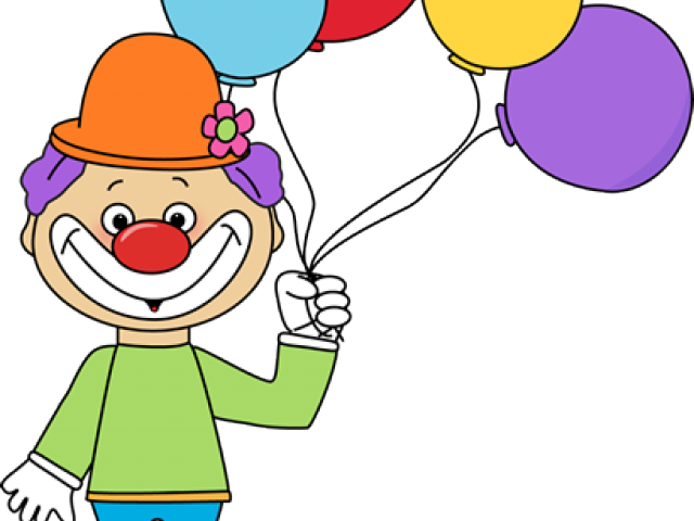 Ballons Clipart Clown - Circus (640x480)