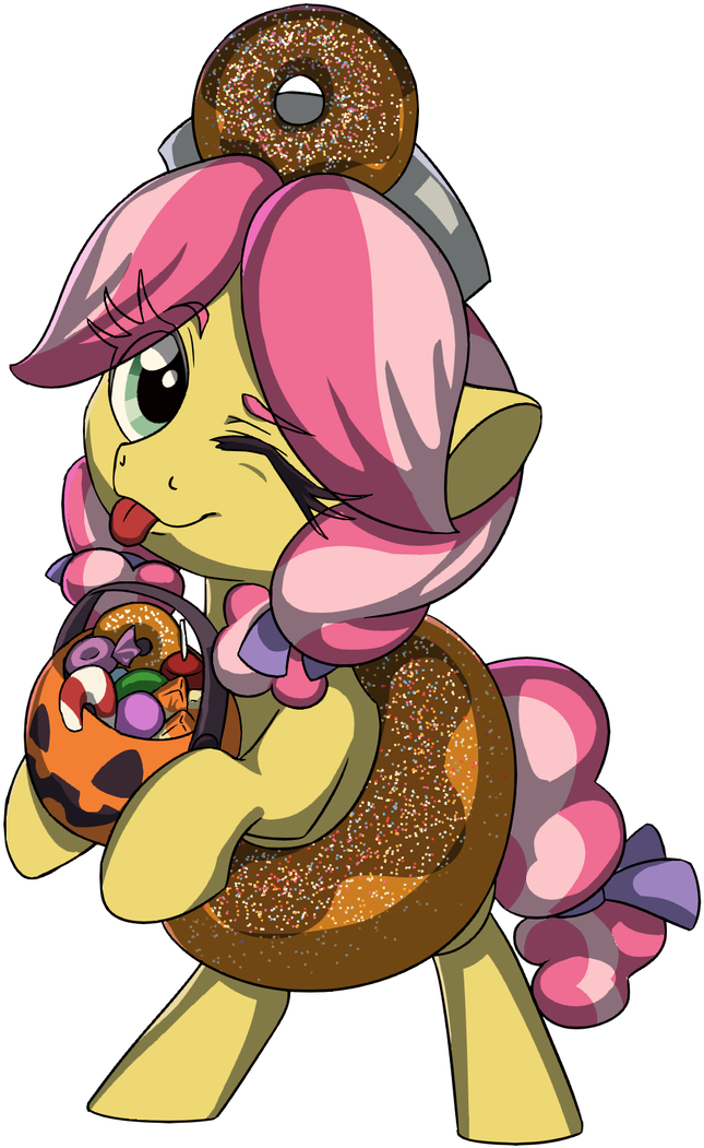 Kettle Corn Donut Filly Transparent By Lockhe4rt - Cartoon (727x1100)