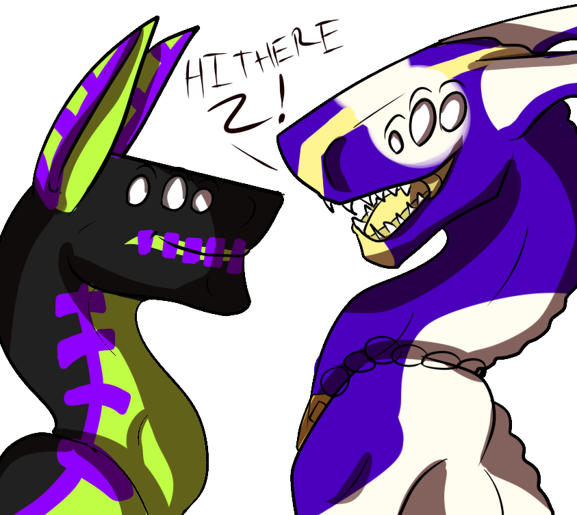 Nerf Says Hi By Grace-winters - Cartoon (843x753)