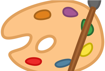 Picture Royalty Free Library Artist Paint Palette Kid - Transparent Artist Palette Clip Art (450x300)