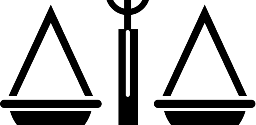 Cropped Scales Of Justice Icon 512 244111 - Cropped Scales Of Justice Icon 512 244111 (512x250)
