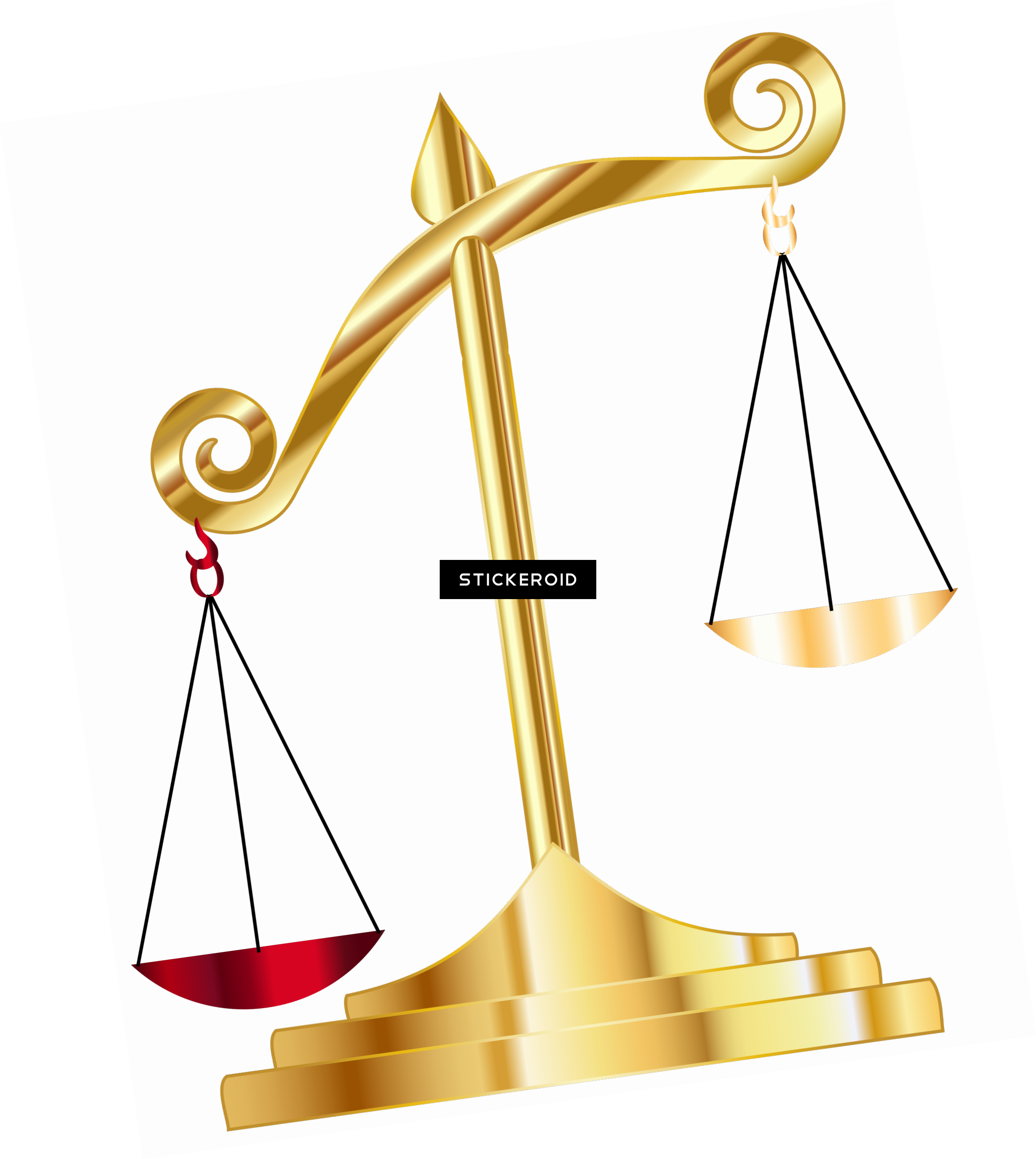 Scales Justice - Balance Scale Unbalanced (2382x2664)