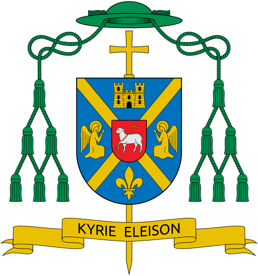 Anglo-saxon Celt Creates - Bishop Oscar Jaime Florencio Coat Of Arms (512x546)