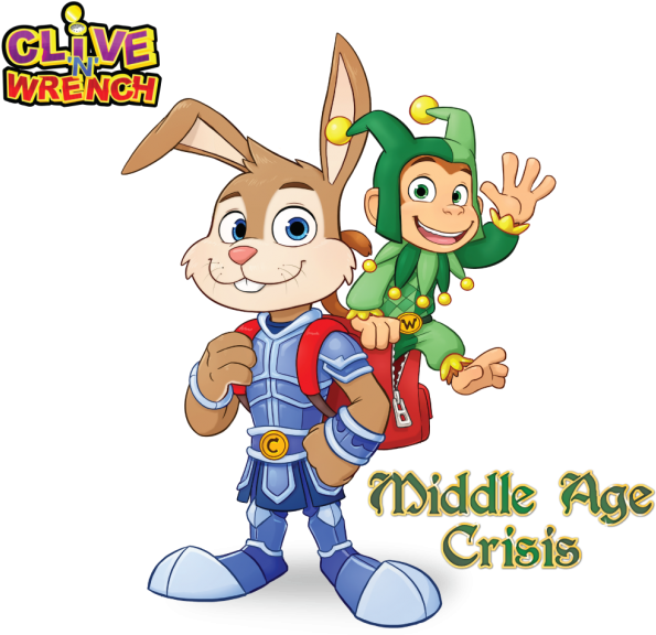 Clive 'n' Wrench - Cartoon (620x584)