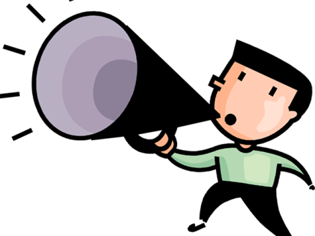 Statement Clipart Anouncement - Announcement (640x480)