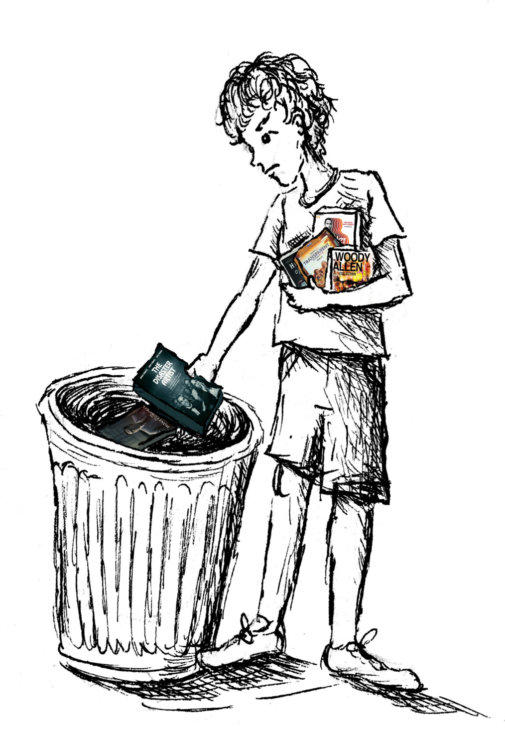 Our View Falling Out Transparent Background - Illustration (1013x1501)