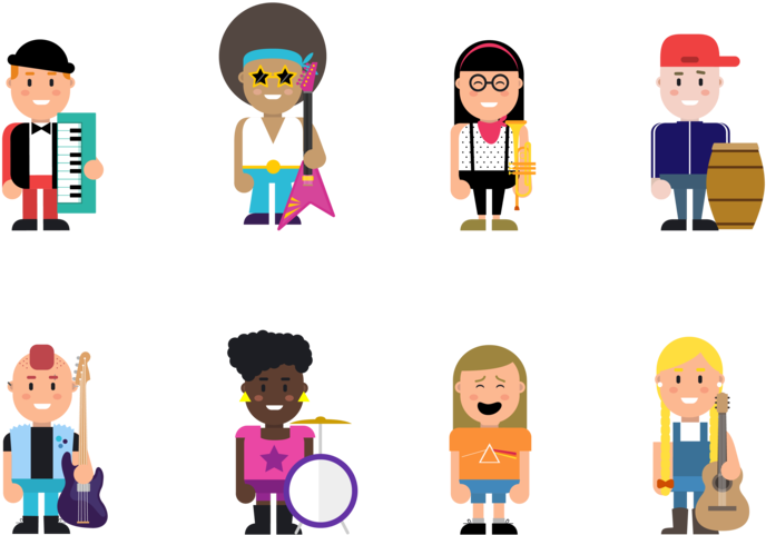 ¡música, Maestro - Cartoon (820x567)