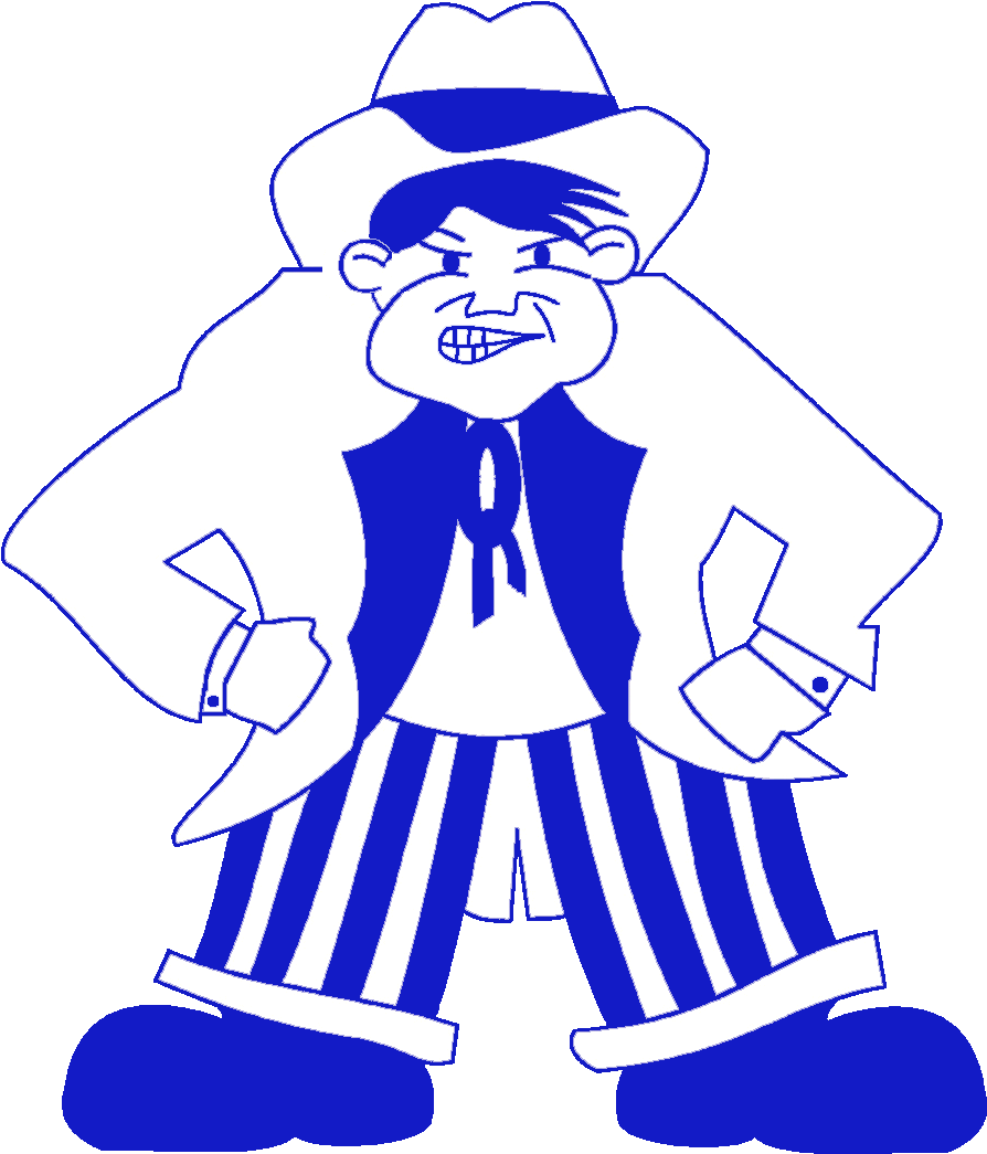 Senator Man - - Carson High School Logo (975x1137)