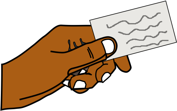 Here's What People Do Online - Business Card Clipart (640x480)