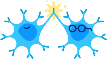 Neurons High Fiving - Neurons High Fiving (570x300)