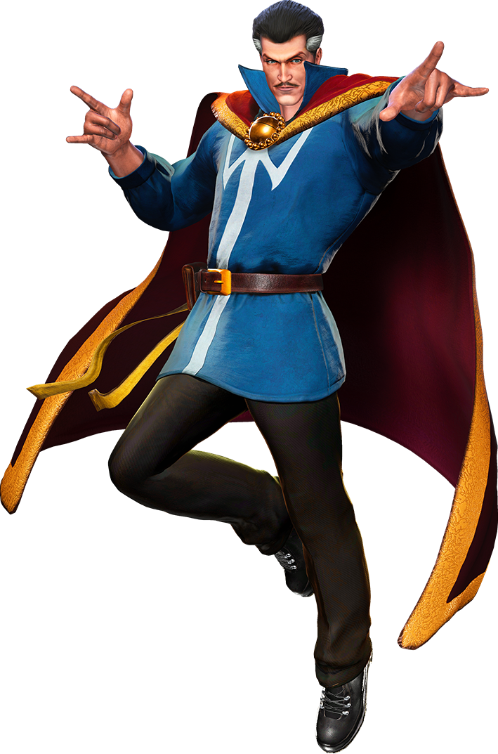 Doctor Strange Clipart Umvc3 - Marvel Vs Capcom Infinite Doctor Strange (709x1073)