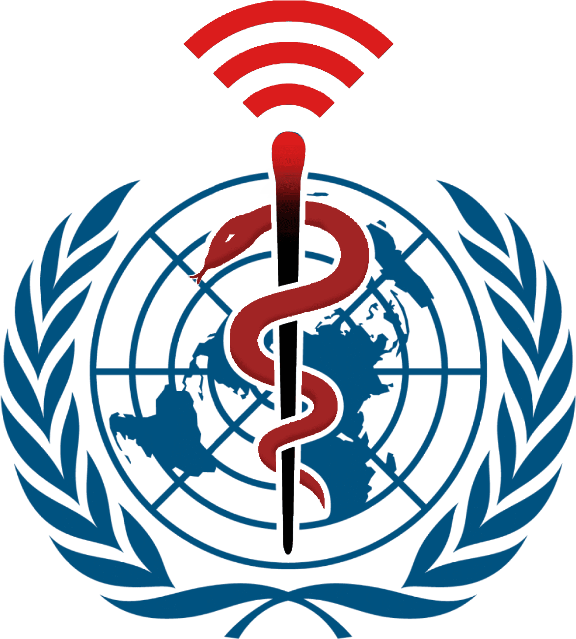Physics Clipart Electromagnet - Logo Organización Mundial De La Salud (1192x1378)