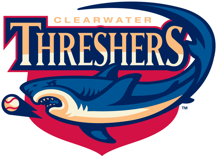 Clearwater Threshers Logo - Threshers Baseball Logo (700x511)