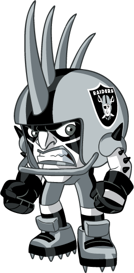 Oakland Raiders Nfl Rush Zone (263x537)