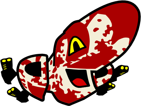 I Imagine This As The Mascot For Some Blood Raiders - I Imagine This As The Mascot For Some Blood Raiders (500x391)