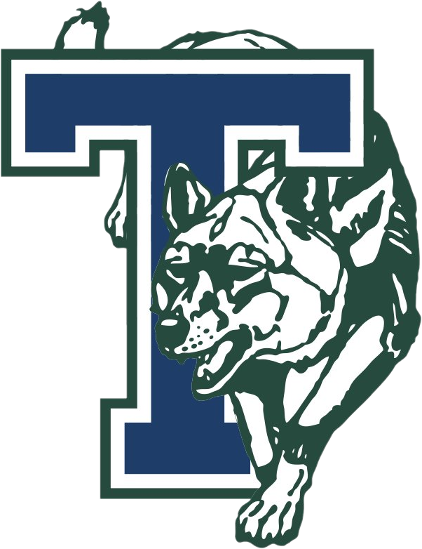 Timpanogos Timberwolves - Varsity Font Letter T (602x782)