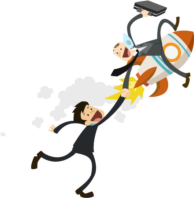 Investing Clipart Sales Force - Digital Marketing Cartoon Png (790x790)