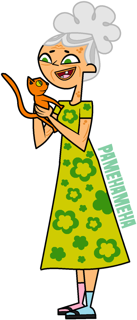 Total Drama Old Izzy By Pamehameha - Cartoon (684x1168)
