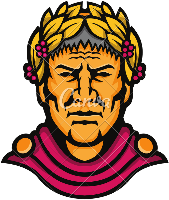 Gaius Julius Caesar - Julius Caesar Illustration (682x800)
