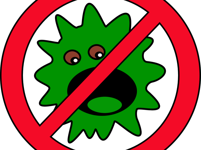 Bug Clipart Germ - Easy Drawings Of Germs (640x480)