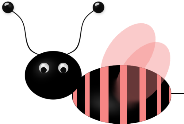 Clipart, Bumble Bees, Grubs, Snug, Butterflies, Garden, - Clipart, Bumble Bees, Grubs, Snug, Butterflies, Garden, (600x405)