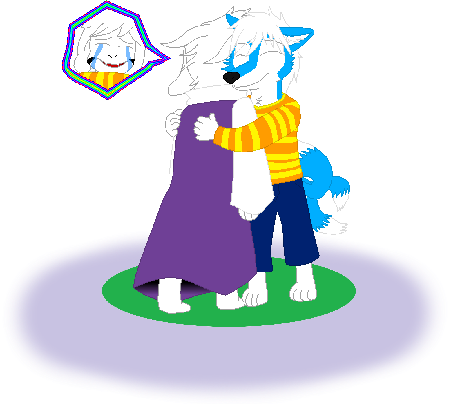 Huggy Huggy - Illustration (1920x1440)