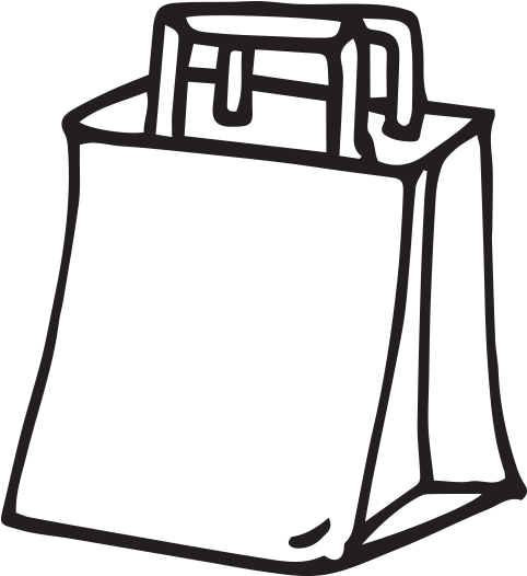 Bags - Empty Sweet Bag Cartoon (960x530)