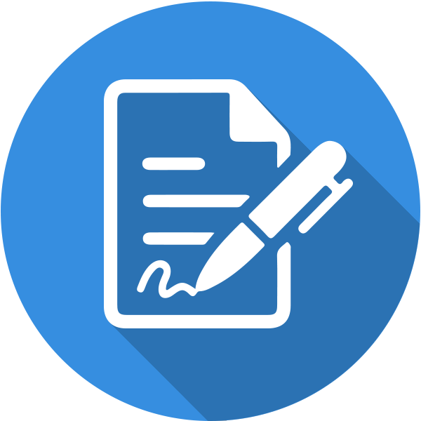 Law Practice Management Software For Estate Planning - Letter Of Intent Icon (600x600)