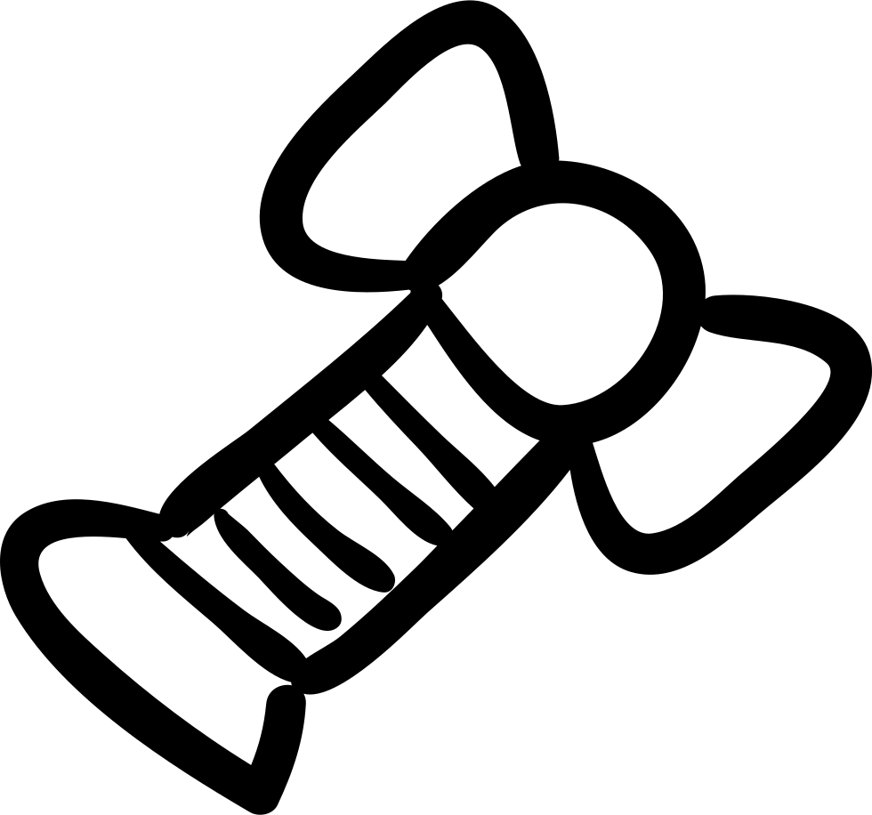 Toy Entertaining Tool Of Bow Shape Comments - Icon (980x916)