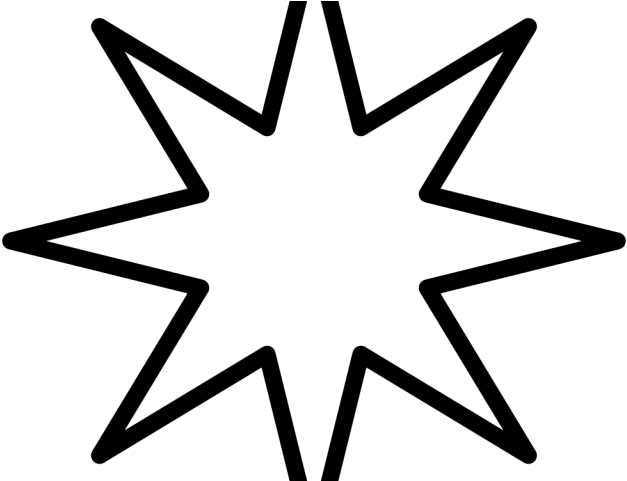 Glow Clipart Star Shape - Star Of Bethlehem Clipart Png (640x480)
