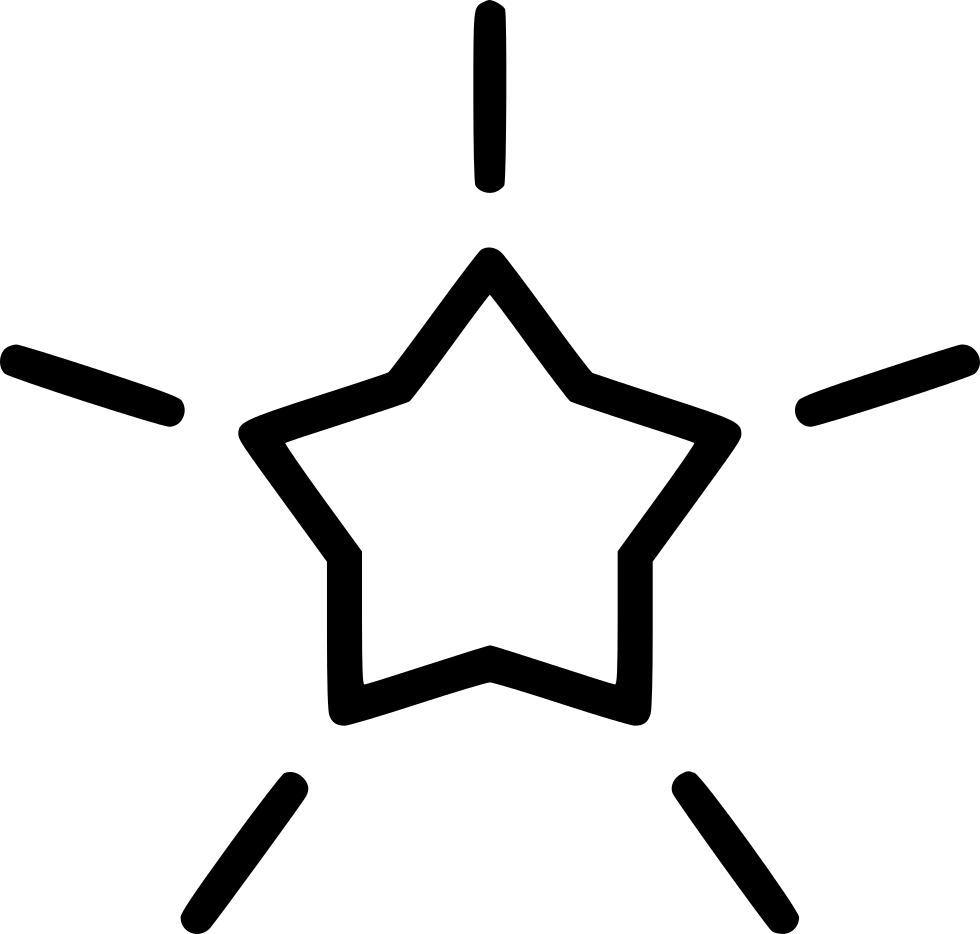 Shape Shiny Star Comments - Icon (980x934)