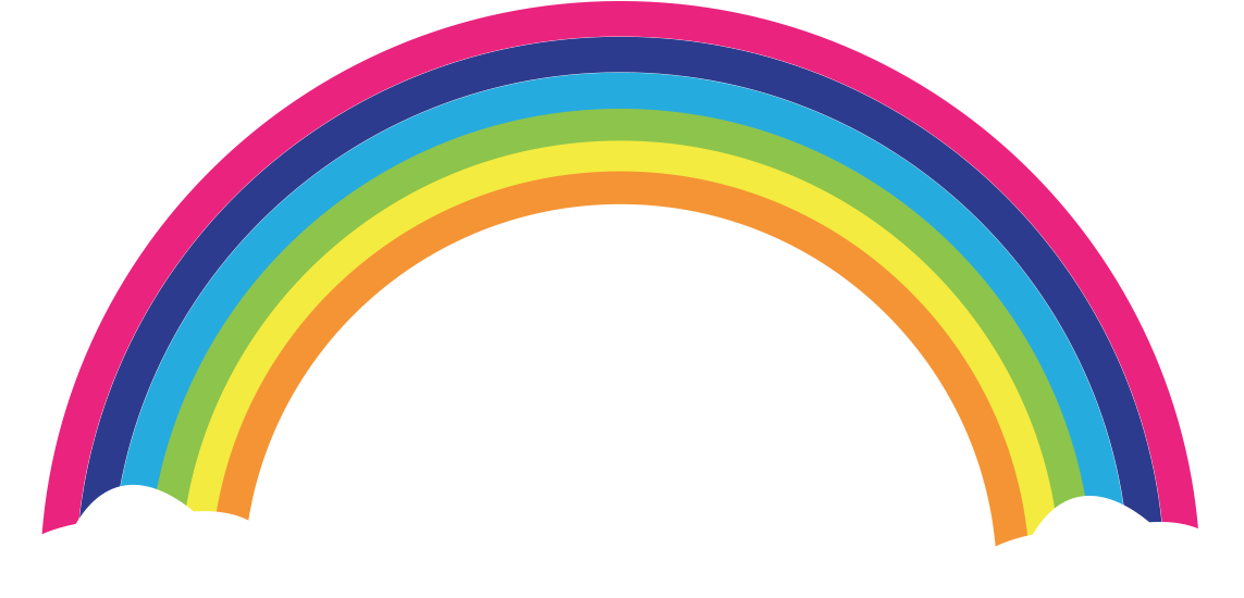 Welcome To Tiny Tots Childcare - Different Colours Of Rainbow (1181x563)