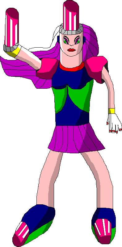 Megaman Wily Negligence Lipstick Woman Boss By Fluttershyegbr - Cartoon (395x799)