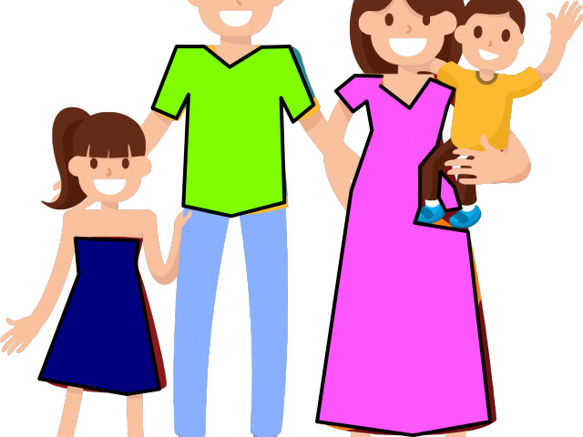 Friends Clipart Social Interaction - Happy Family Icon Png (640x480)