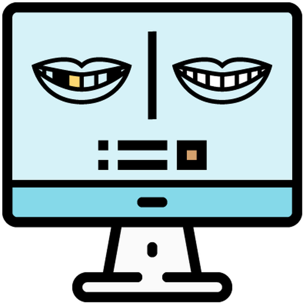 See Yourself With A New Smile - Dental Radiology Icon (600x600)