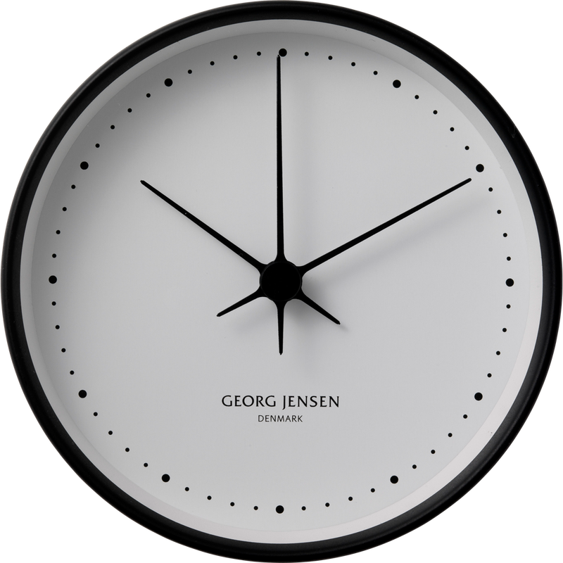 Clip Art Freeuse Stock Koppel Cm Clock Black Stainless - Georg Jensen Wall Clock (800x800)