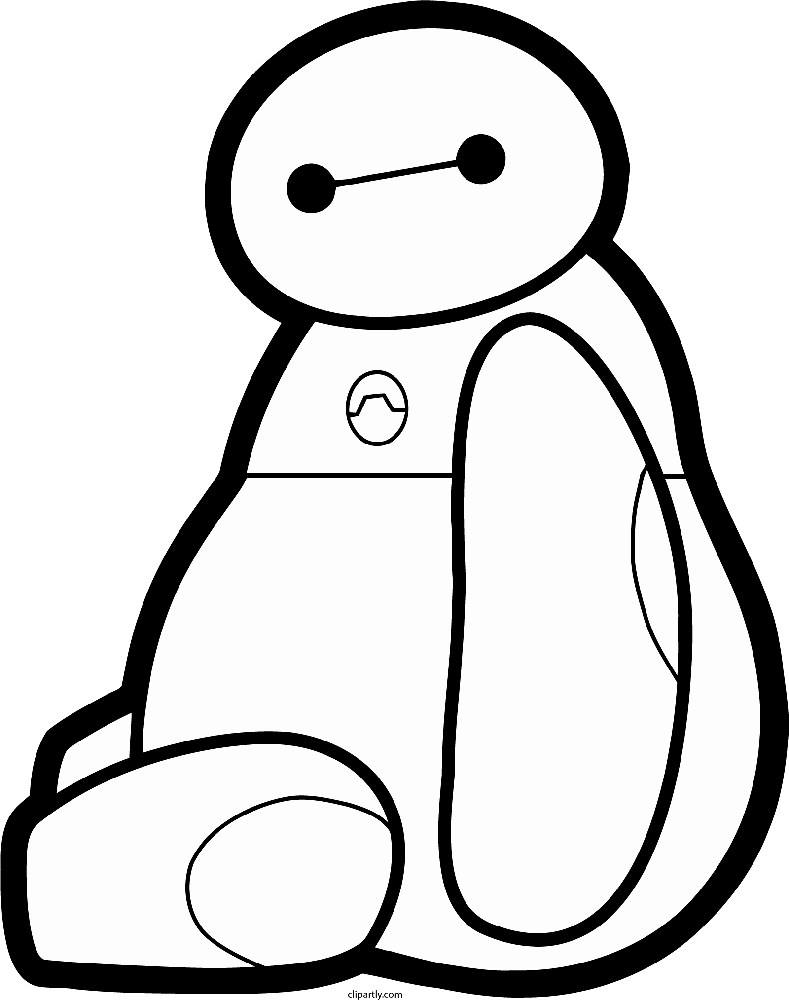Baymax Stay Png Clipart - Baymax Instant Pot Decal (1599x2052)