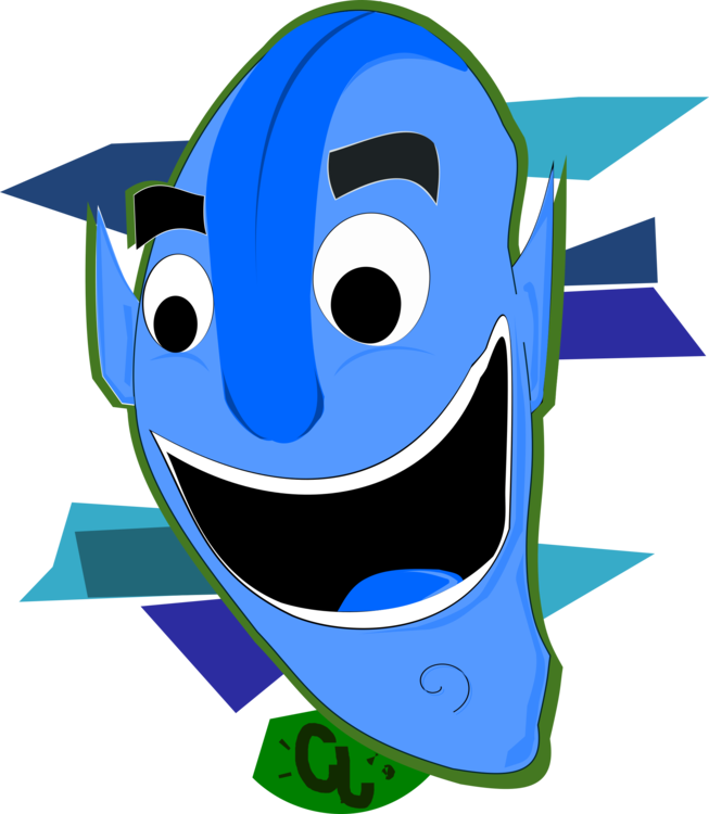 Blue Drawing Cartoon Green Caricature - Blue Drawing Cartoon Green Caricature (653x750)