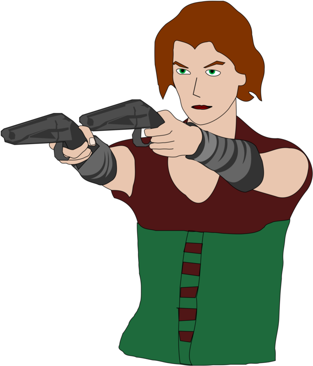 All Photo Png Clipart - Dibujos Hombres Disparando Con Armas De Fuego (647x750)