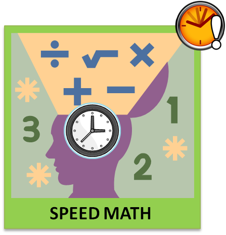 Transparent Download Multiplication Clipart Advanced - Speed Maths (447x464)