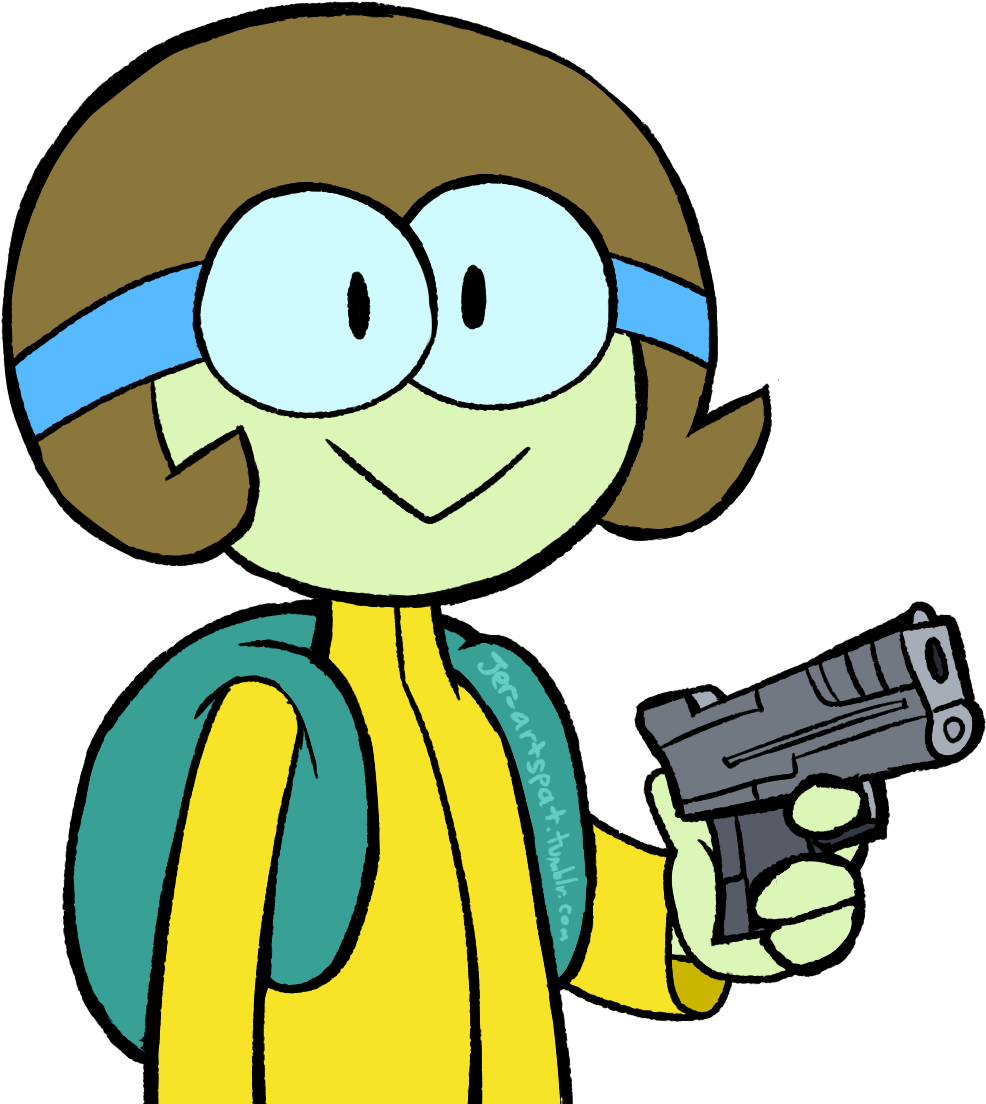 Weapon Drawing Cartoon - Cartoon Characters With Guns (1200x1200)