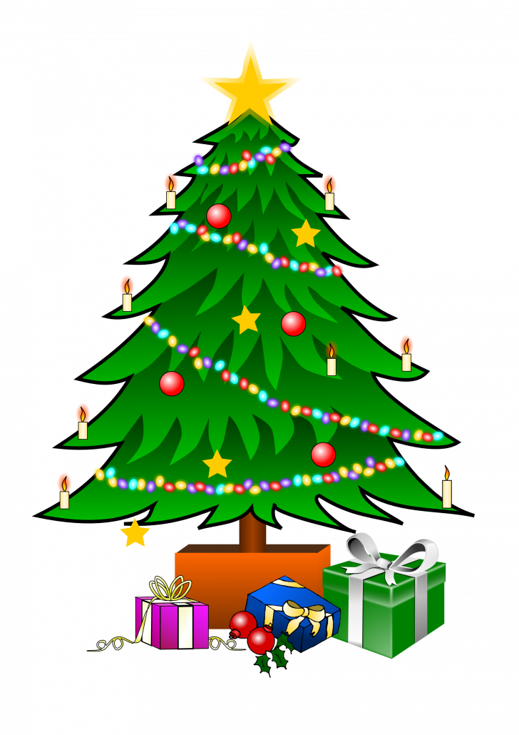 Medium Size Of Christmas Tree - Christmas Tree Clipart (728x1030)