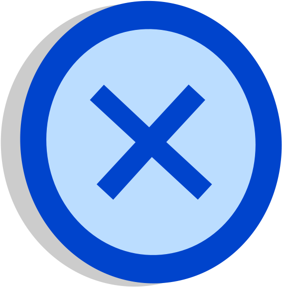 Description Symbol Multiplication Votesvg - Multiplication Symbol Blue (583x599)