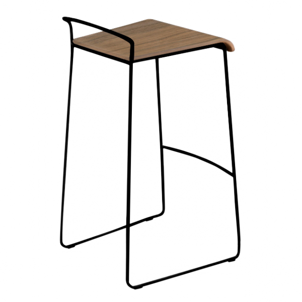 The Philipe Gailard Bar Stool - Sellette Bois Et Metal (600x600)