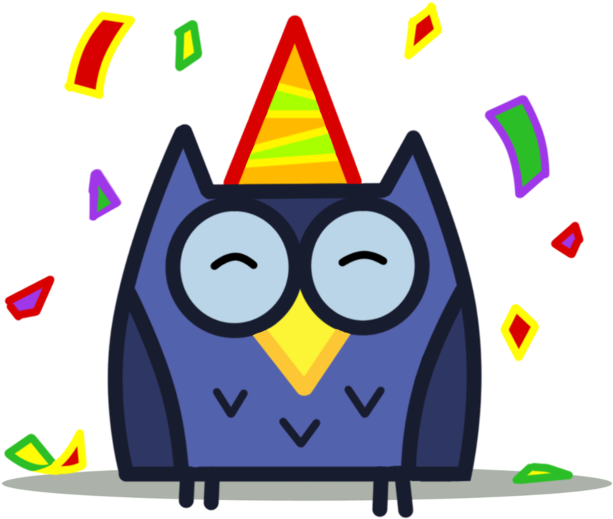 Party Owl (898x889)